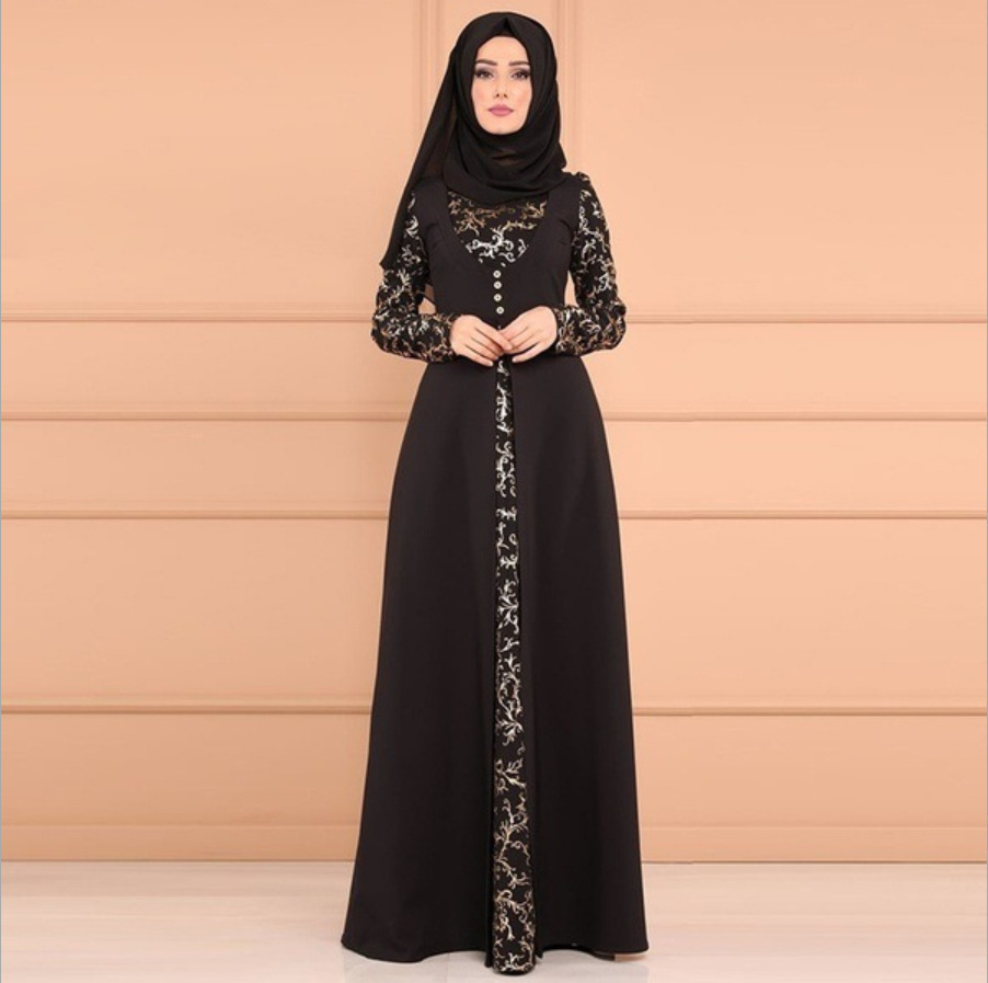 long-sleeved dress