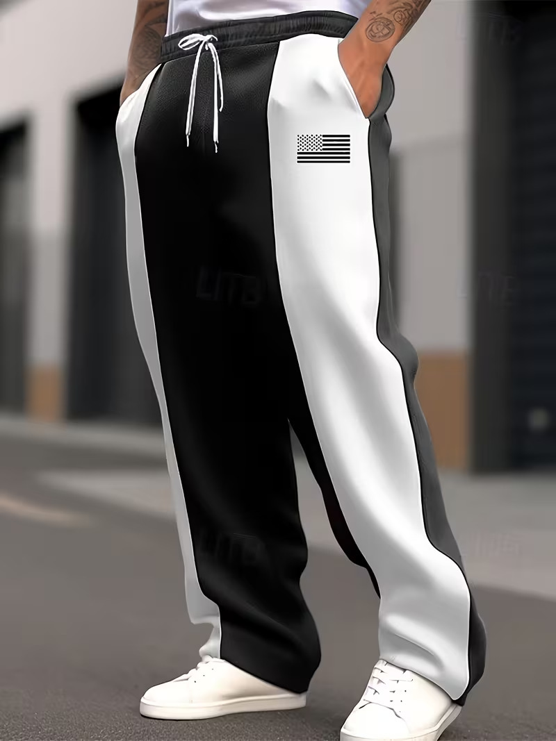 Casual Everyday Street-style Outfit Minimalist Hoodie And Mens Sweatpants