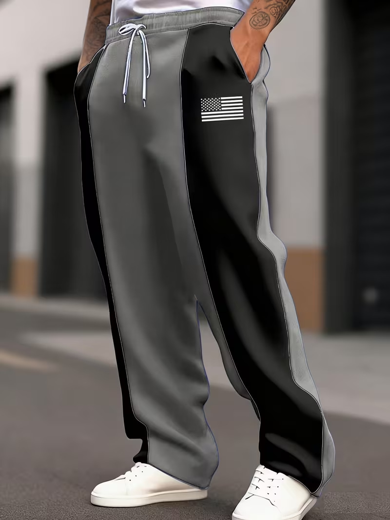 Casual Everyday Street-style Outfit Minimalist Hoodie And Mens Sweatpants
