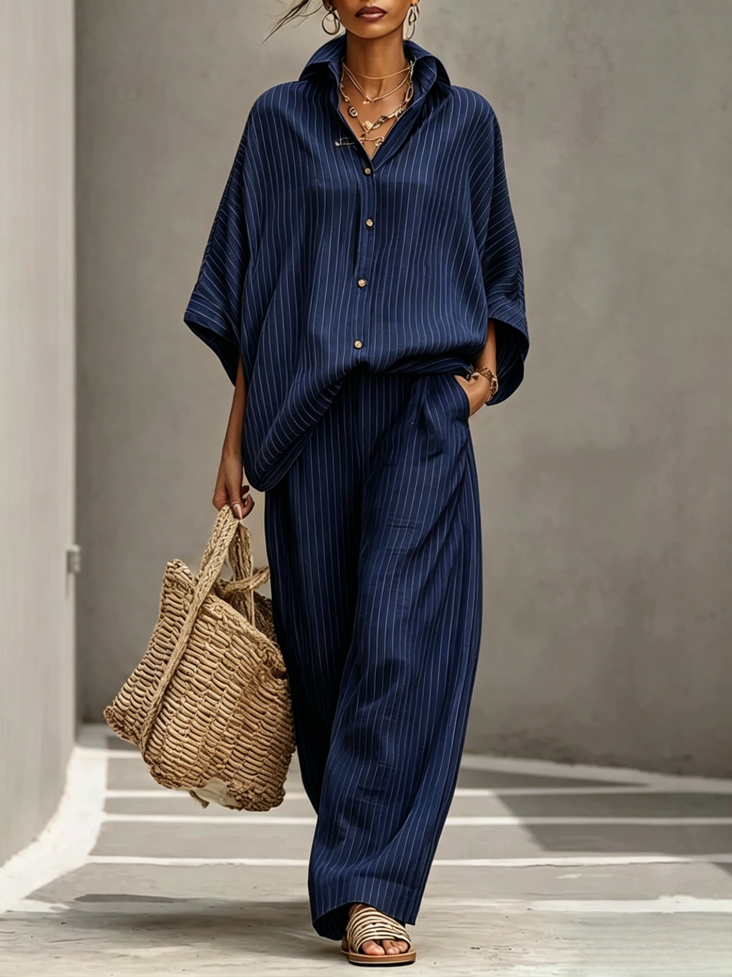 Womens Cardigan Set Casual And Elegant Womens Outfit