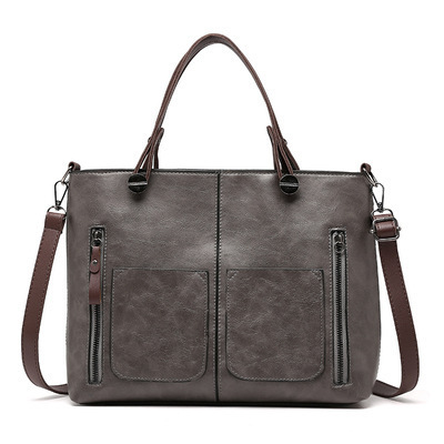 Retro Large-capacity Handbags Simple Crossbody Shoulder Bags For Women