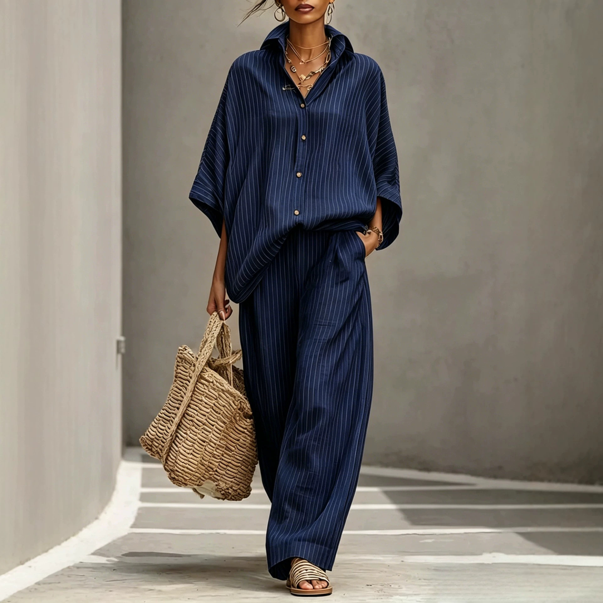 Womens Cardigan Set Casual And Elegant Womens Outfit