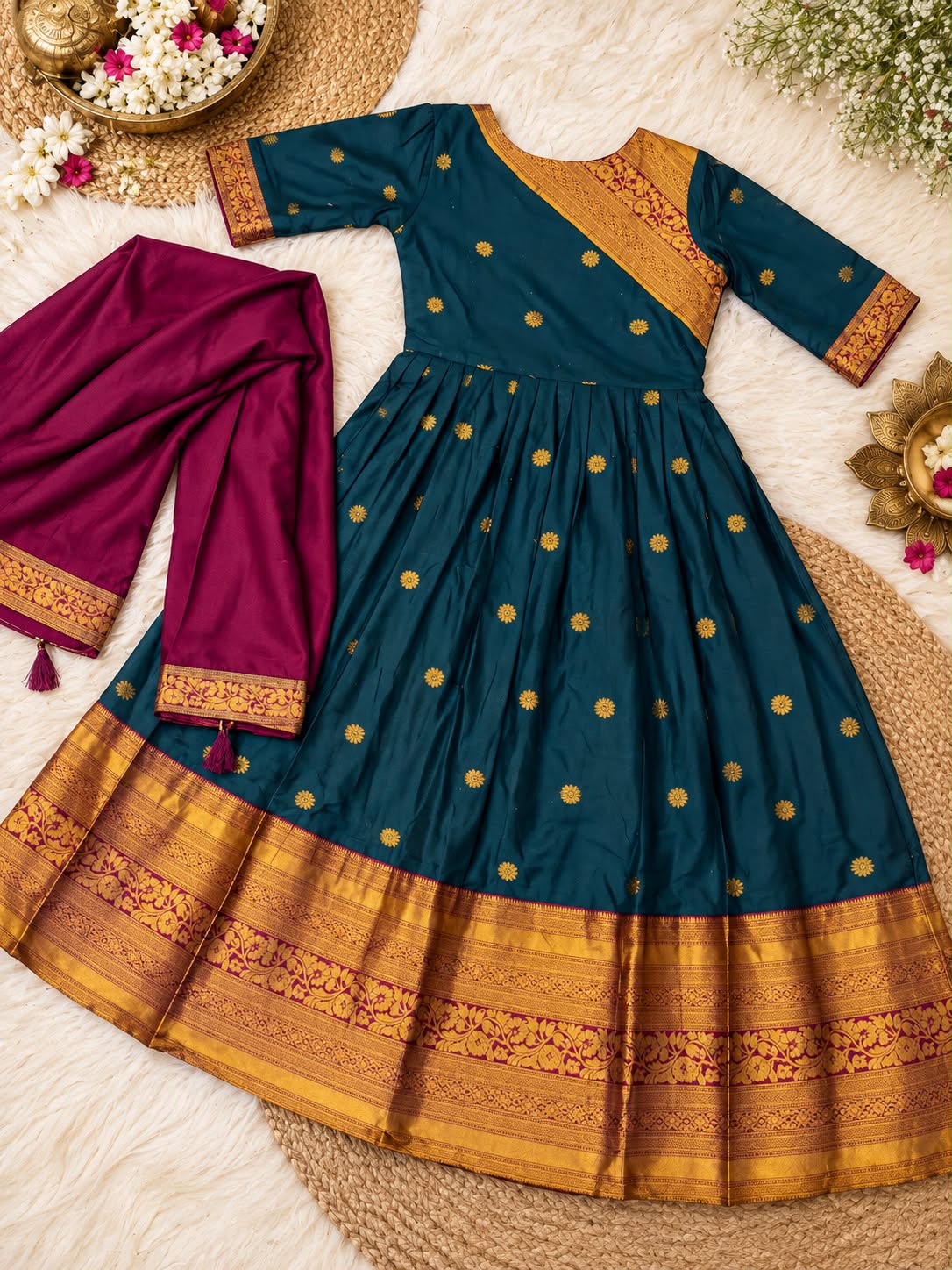 Elegant Anarkali silhouettes