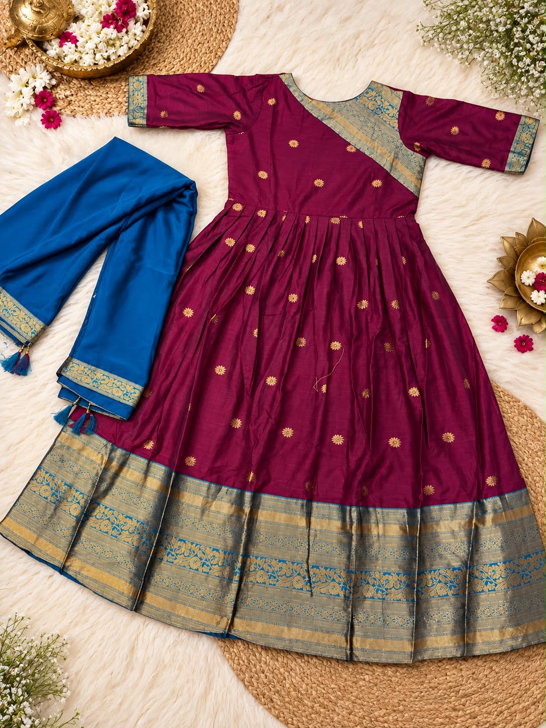 Elegant Anarkali silhouettes