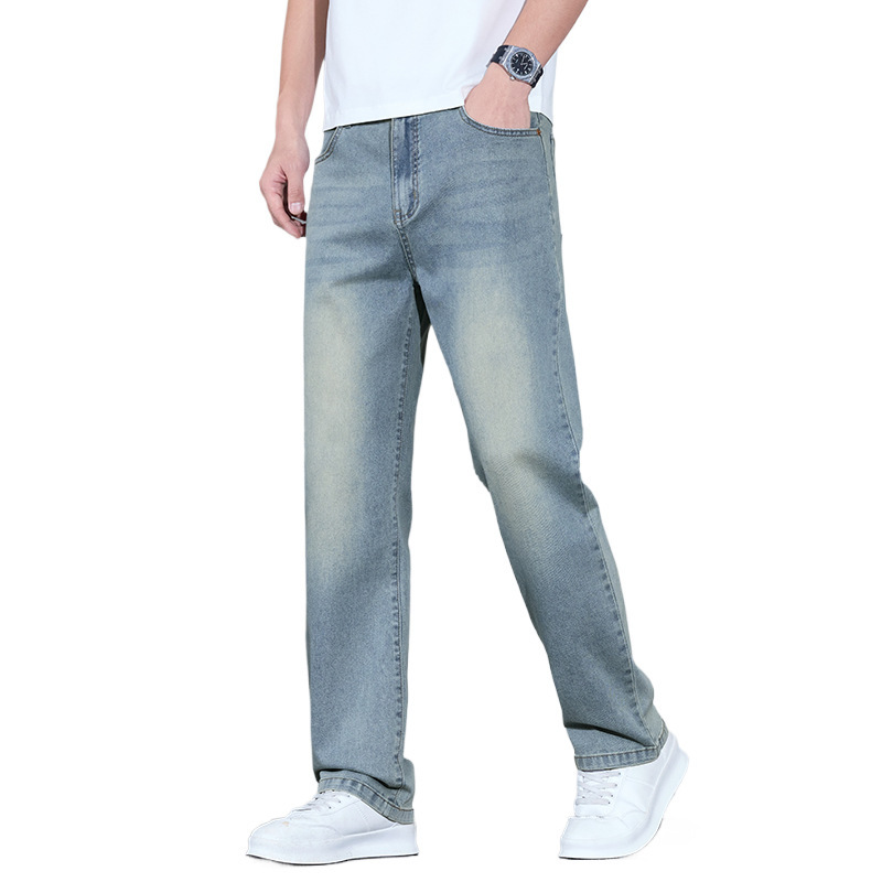 Straight-leg Lightweight Breathable Versatile And Comfortable Minimalist Jeans