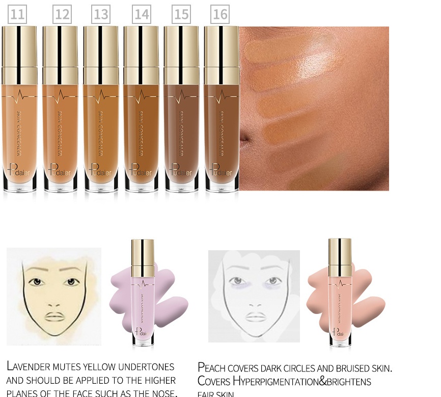 Professional Moisturizer Face Base Makeup Long Lasting Convenient Concealer Makeup Cosmetic Concealer
