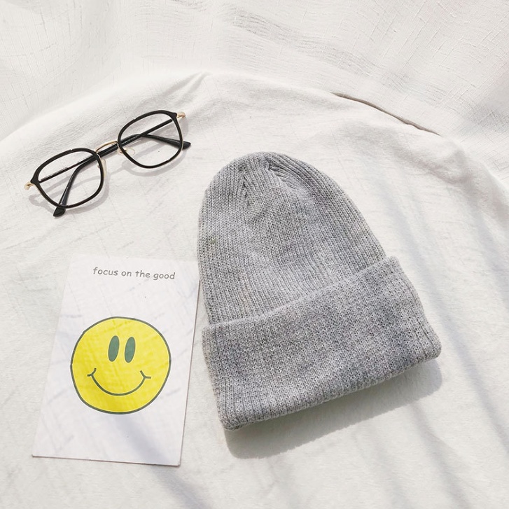 Women's hat winter knit hat outdoor wool hat female winter warm cap
