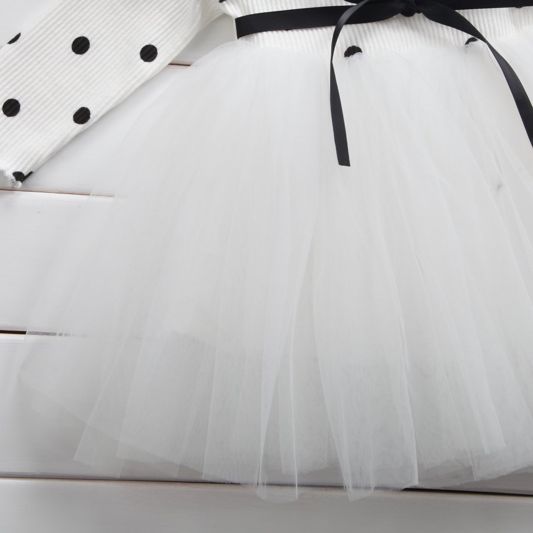 Baby Girls Spring Winter Long Sleeve Tutu Lace Dresses Infant Newborn Birthday Party Clothes Gown Casual Wear