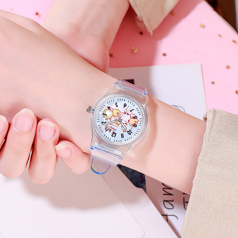 Transparent PVC Corner Creature Cartoon Childrens Watch