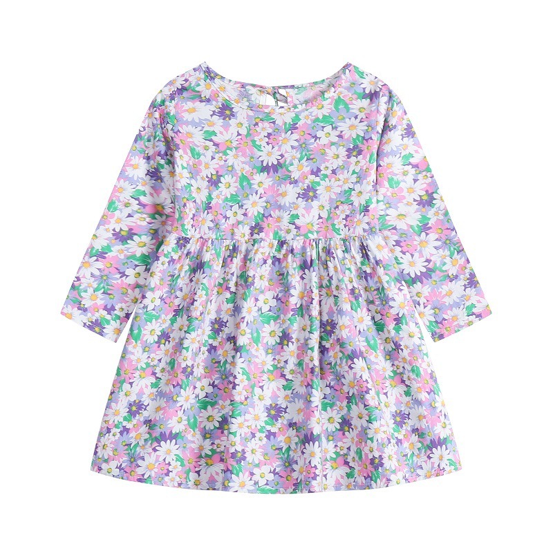 Floral Princess Dress Children's Clothing