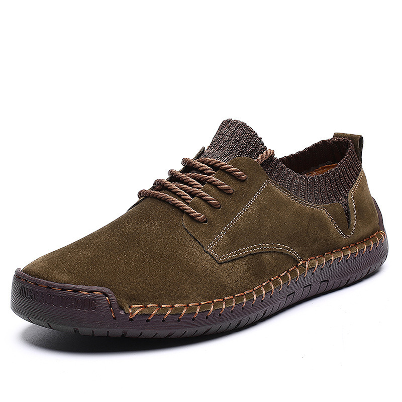 Men's Shoes Summer New Men's Casual Shoes Large Size Peas Shoes