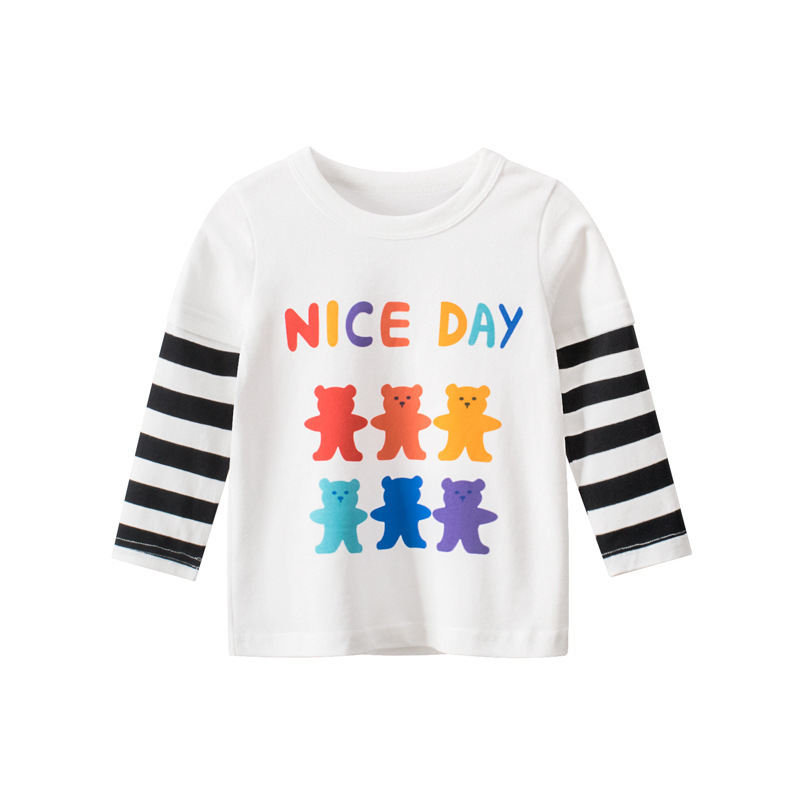 Children's Clothes Girls' Long Sleeve T-Shirt Baby Clothes