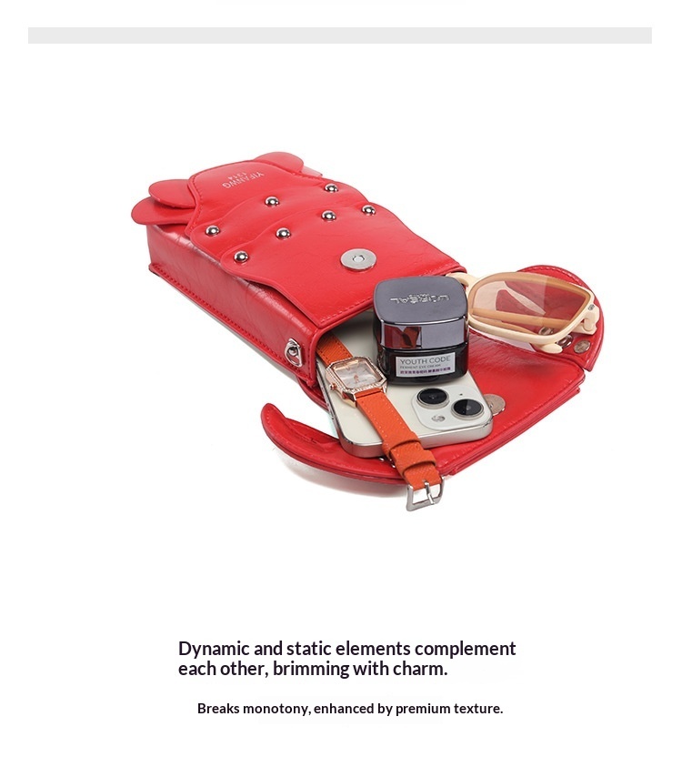 Bag, Crossbody Bag, Women's Shoulder Bag, Women's Small And Exquisite Small Bag, High-end Feeling, Light Luxury, Niche Cute Commuting