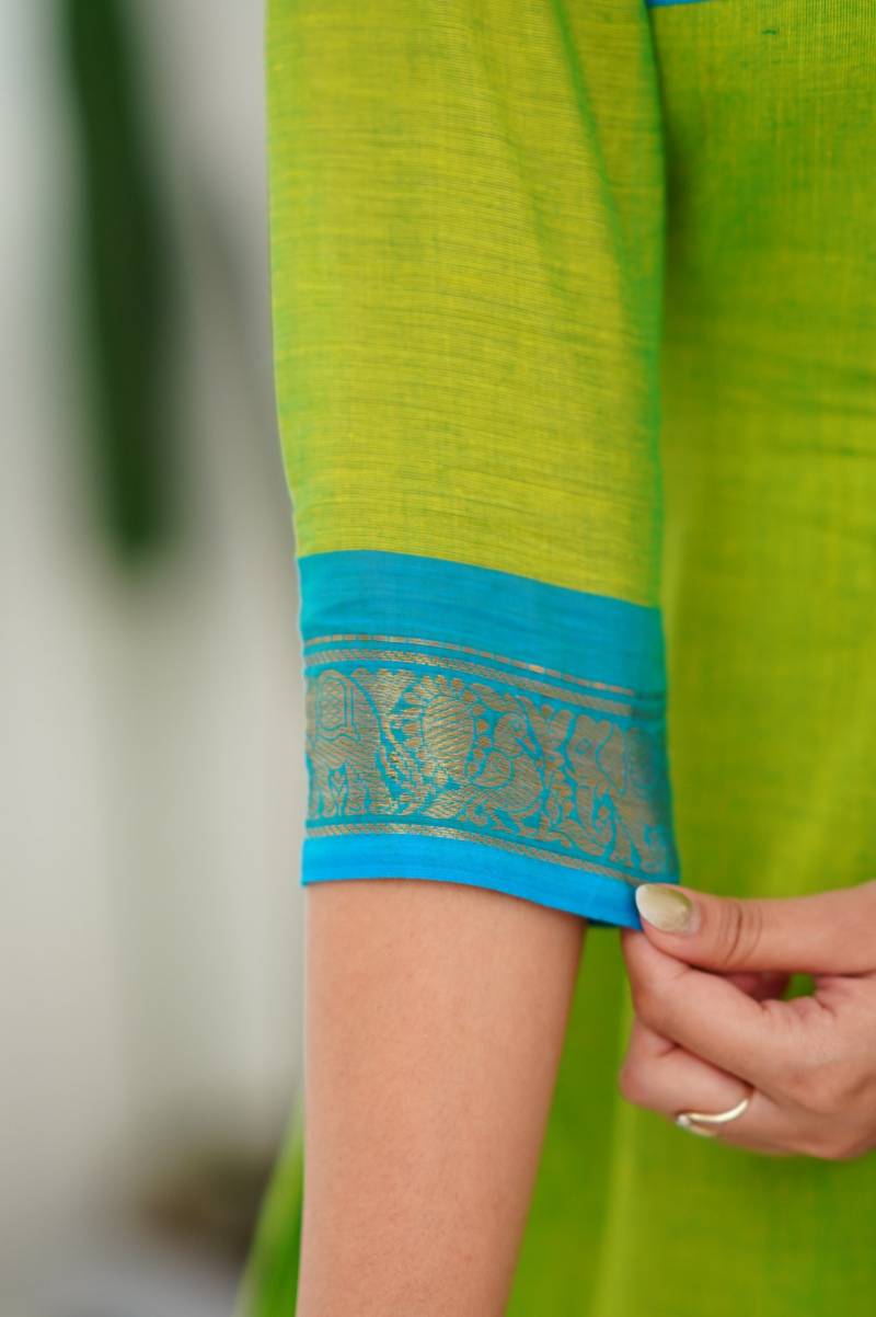 Hiba Cotton_Kurti Bottom With Dupatta Collection