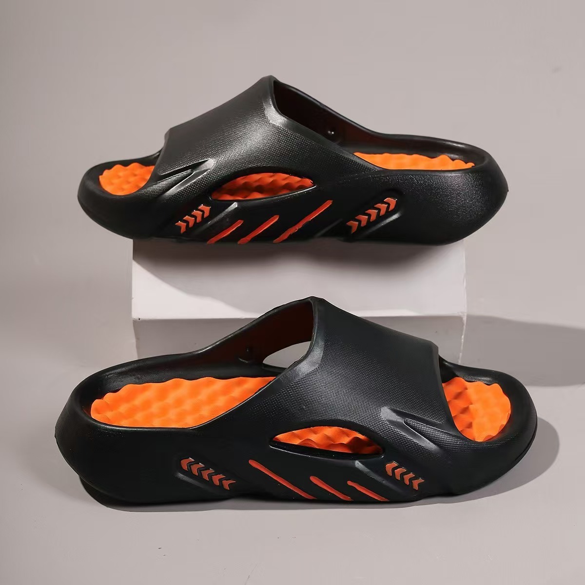 Men's Summer Outdoor Massage Platform Beach Sandals