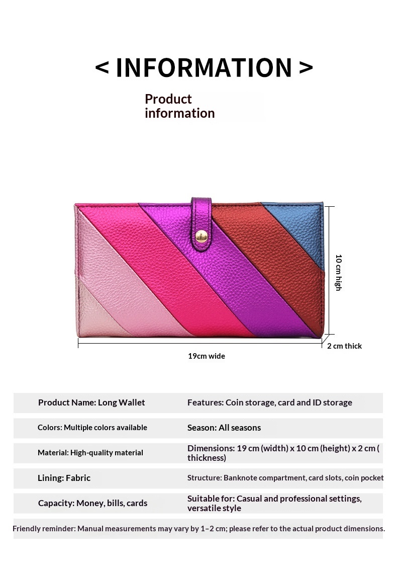 Card Bag, Women's Wallet, Female Student ID Card, Long Anti-theft Brush, Hand-held Bag, High-end PU Card Holder, Cute Coin Purse - Blue