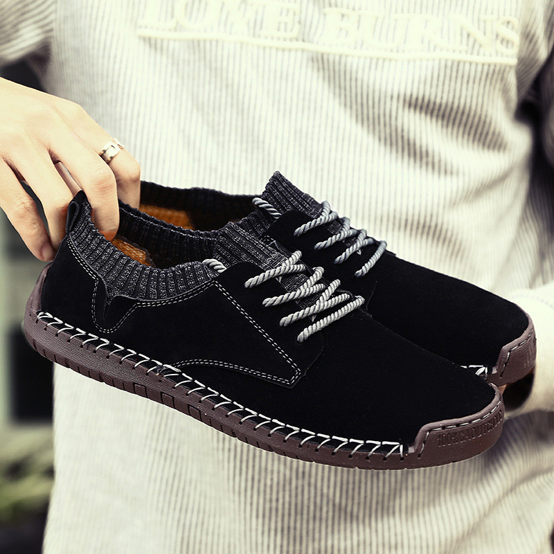 Men's Shoes Summer New Men's Casual Shoes Large Size Peas Shoes