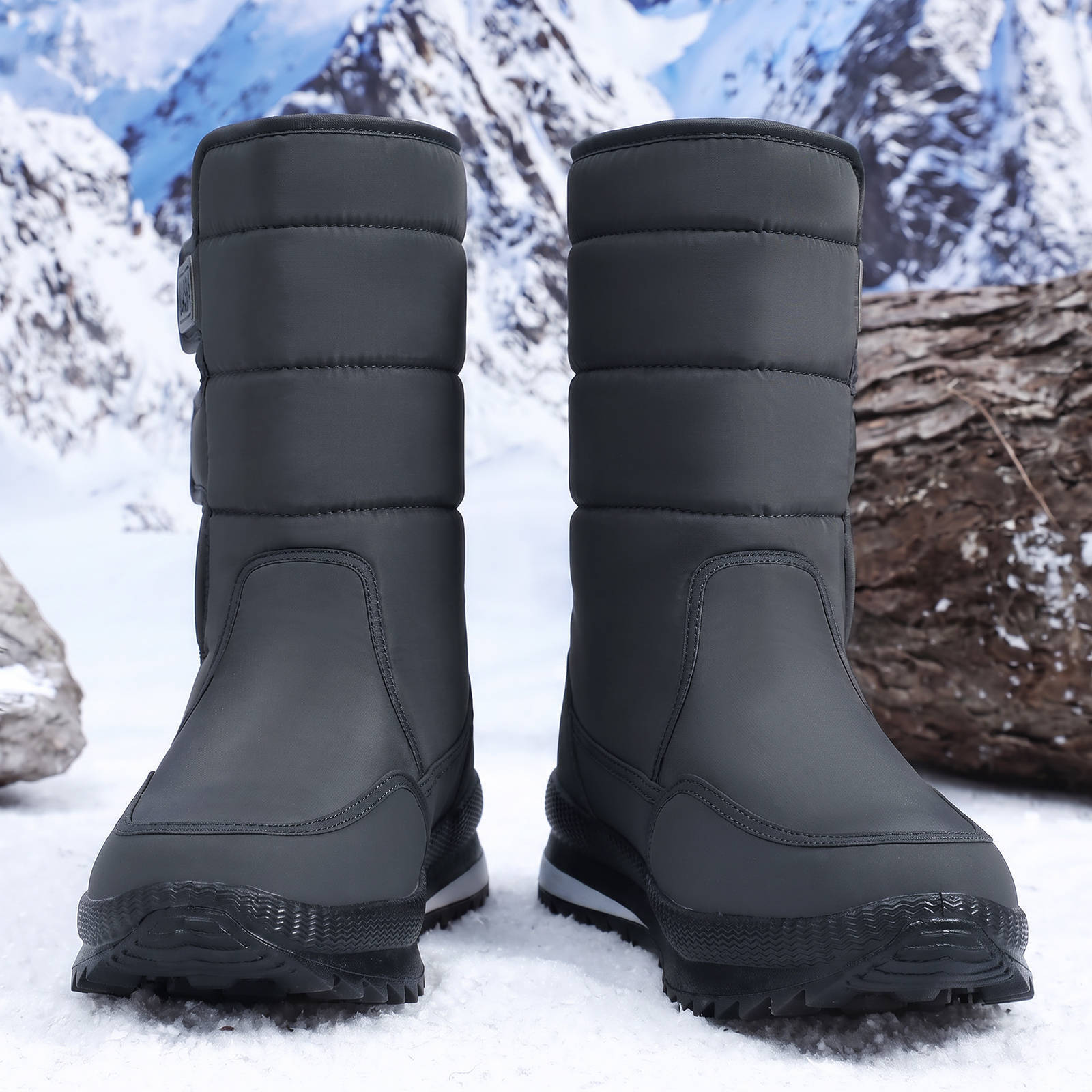 Snow Boots Large Size Outdoor Waterproof Casual