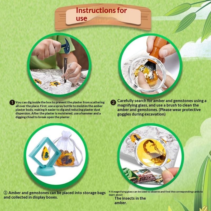 Archaeological Digging Educational Toys For Kids