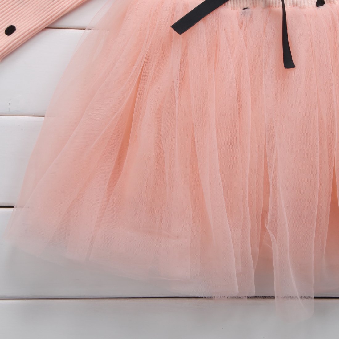 Baby Girls Spring Winter Long Sleeve Tutu Lace Dresses Infant Newborn Birthday Party Clothes Gown Casual Wear