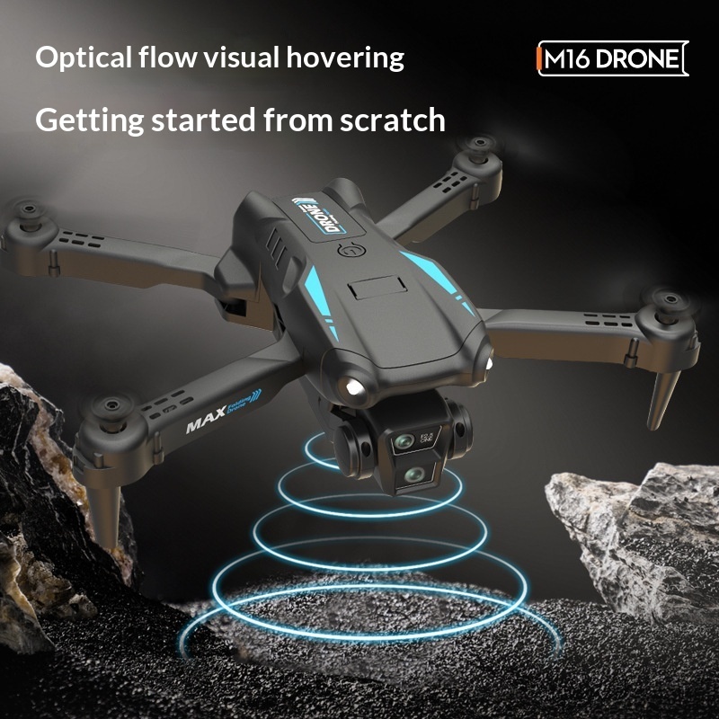New M16 Drone For Aerial Photography 8K HD Extra-Long Flight Time