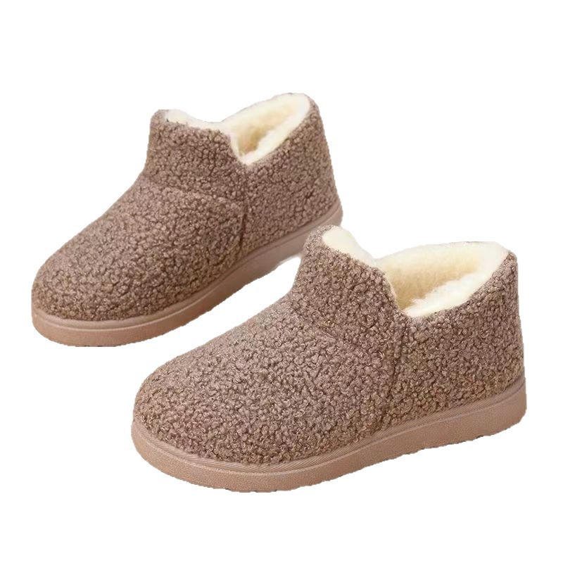 Fleece-lined Warm Cotton Shoes For Moms