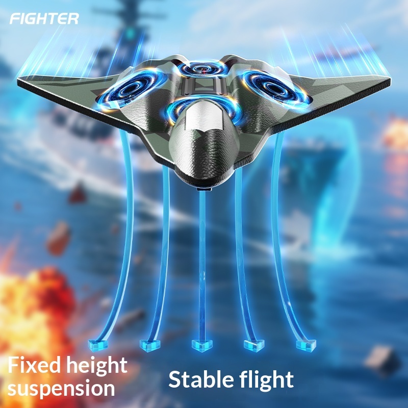 Children's Remote Control Foam Airplane Model Long Endurance Crash-resistant Drone Technology Toy