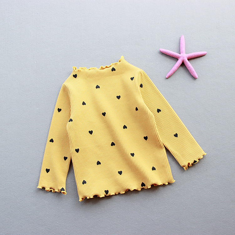 Love long-sleeved T-shirt children's shirt