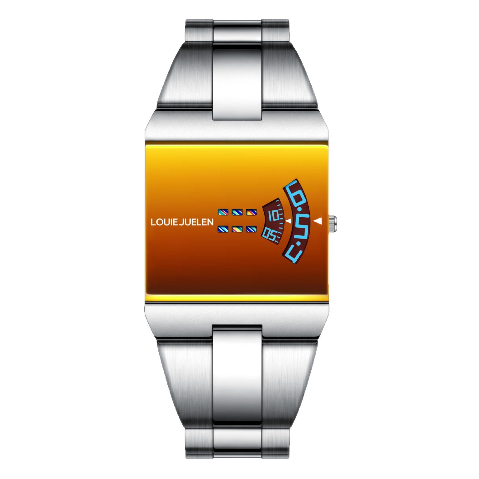 Best-selling Gradient Laser-mirrored Business Mens Watch