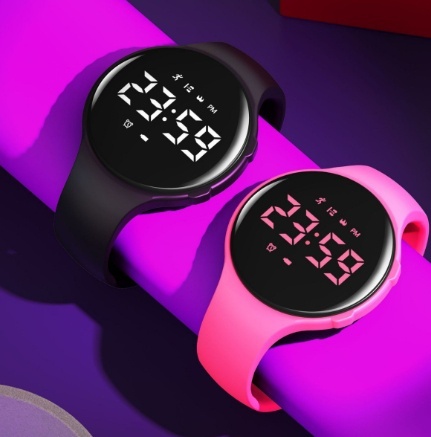 Smart Electronic Watch A Silent Vibrating Alarm Clockyour Ultimate Wake-up Gadget For Students
