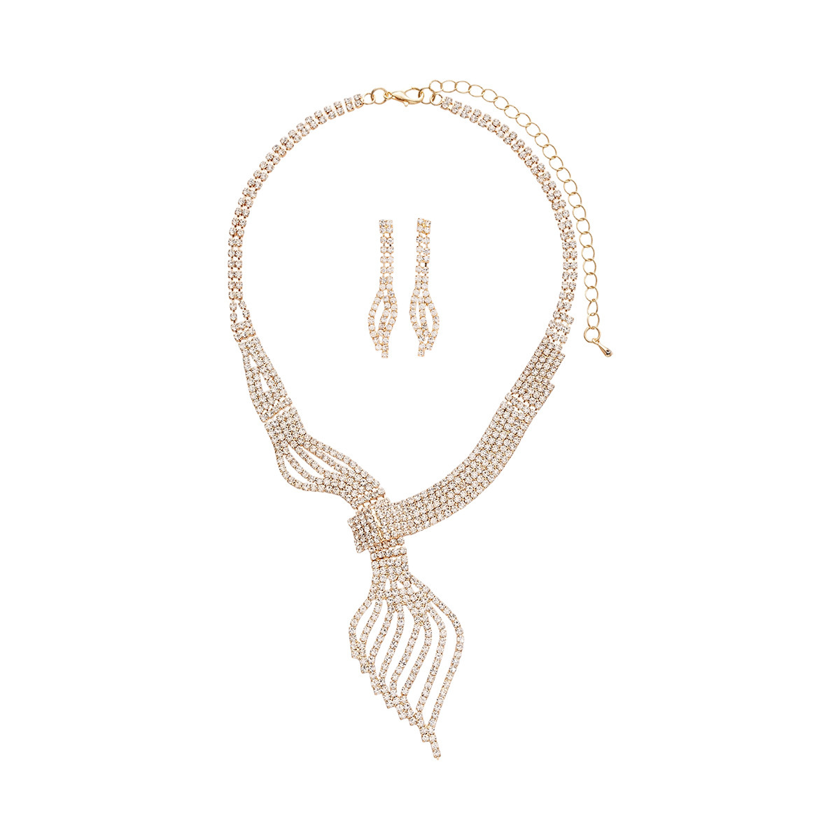 High-grade Clavicle Chain Fashion Grandeur Personality Jewelry Suit