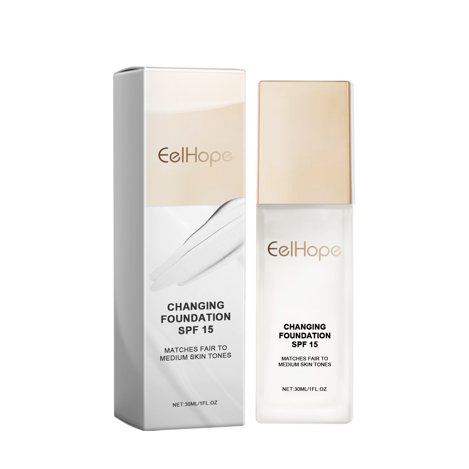 Moisturizing And Nourishing Natural Light Base Makeup Skin Foundation