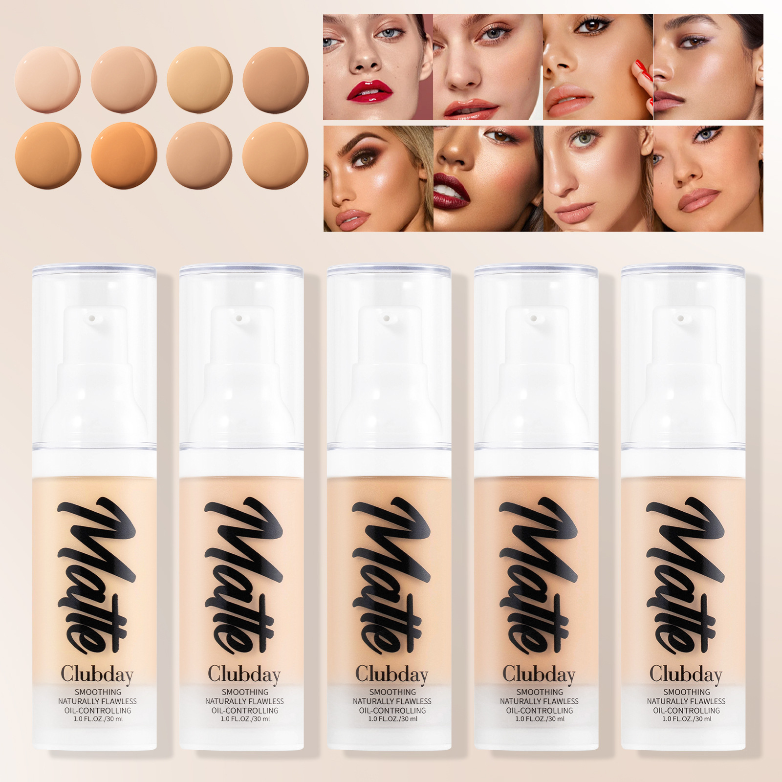 Makeup Acne Marks Concealer Long Lasting Smear-proof Makeup Waterproof And Oil Controlling Liquid Foundation