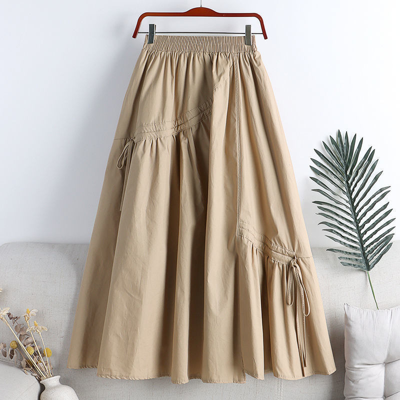 Mid Length Full-skirted A-line Dress