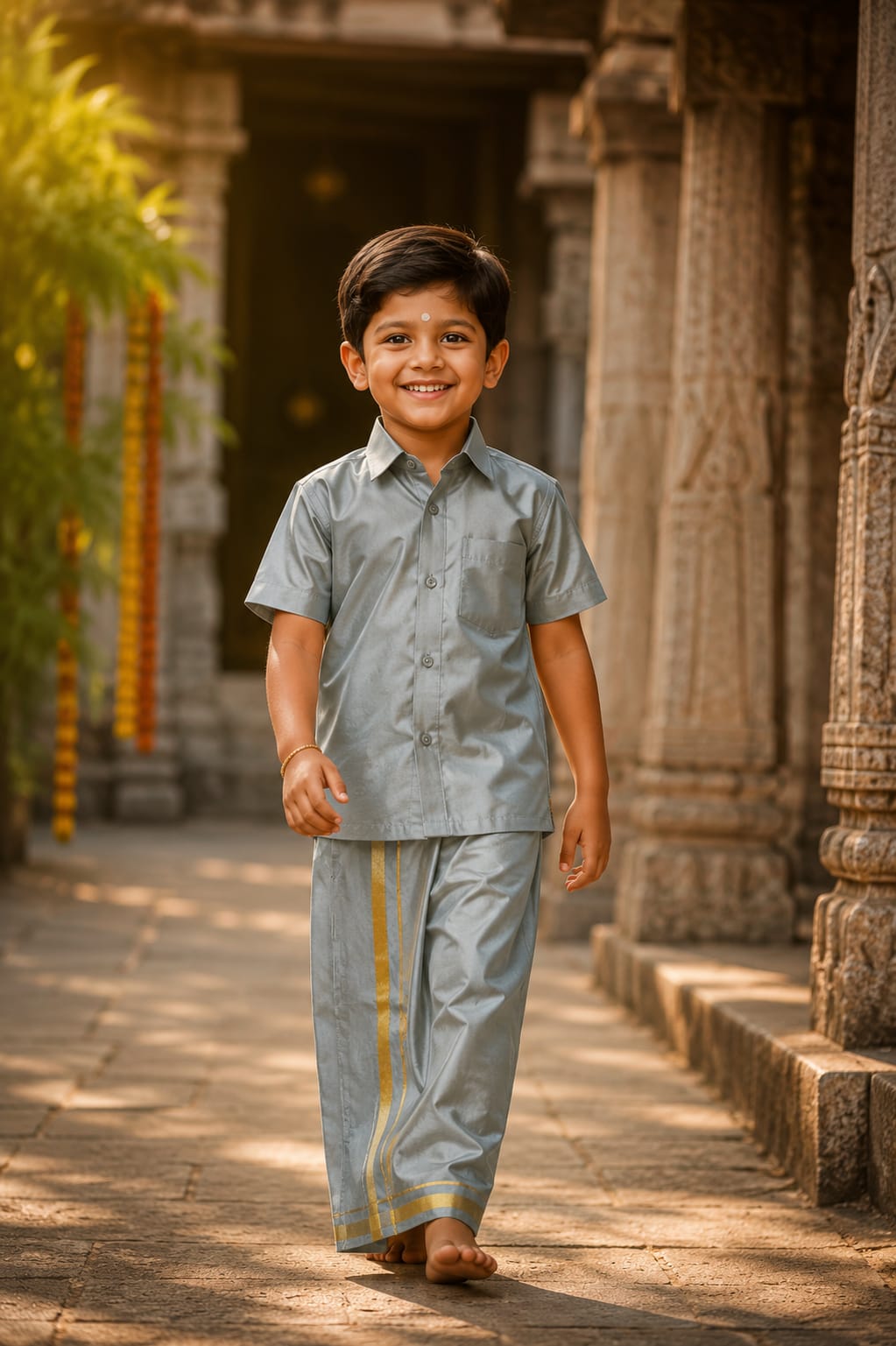 Kids Traditional Dhoti set