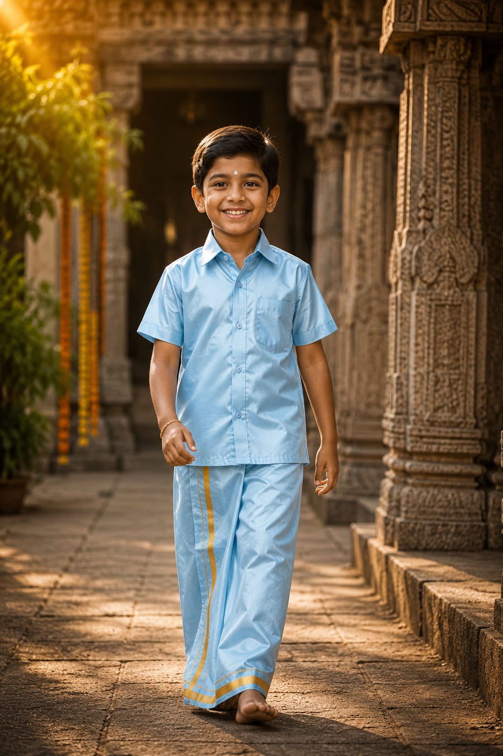 Kids Traditional Dhoti set
