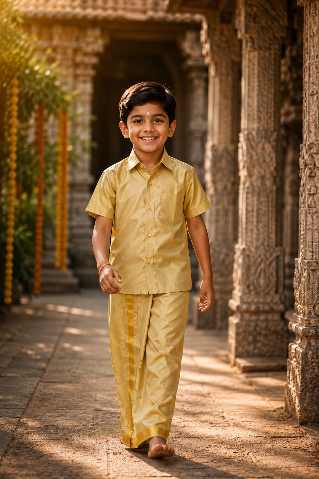 Kids Traditional Dhoti set