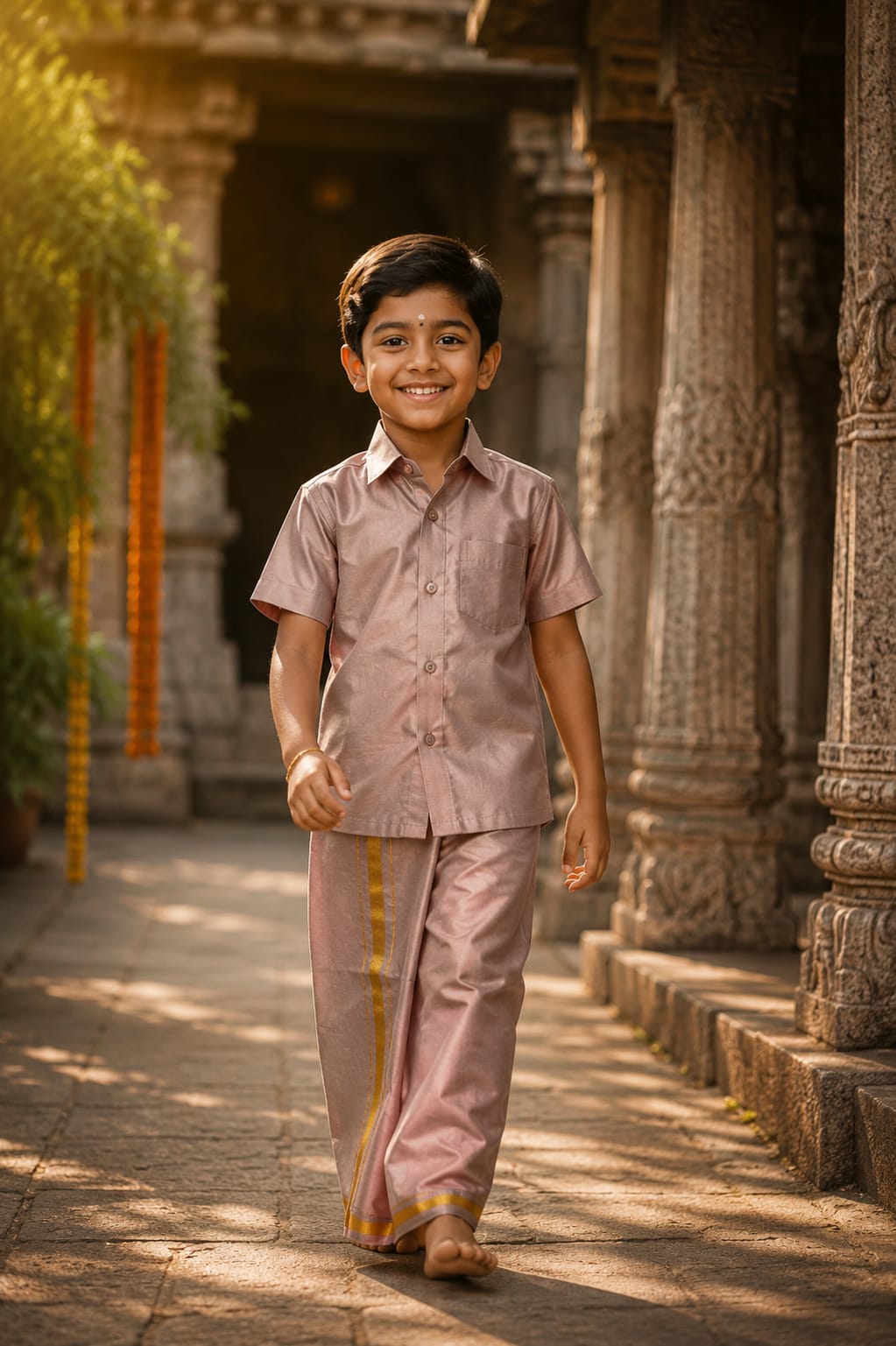 Kids Traditional Dhoti set