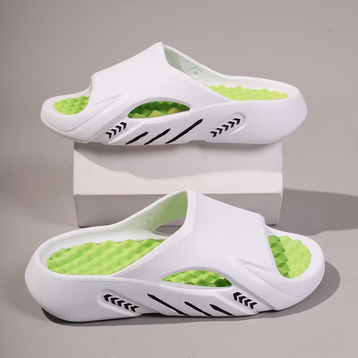 Men's Summer Outdoor Massage Platform Beach Sandals