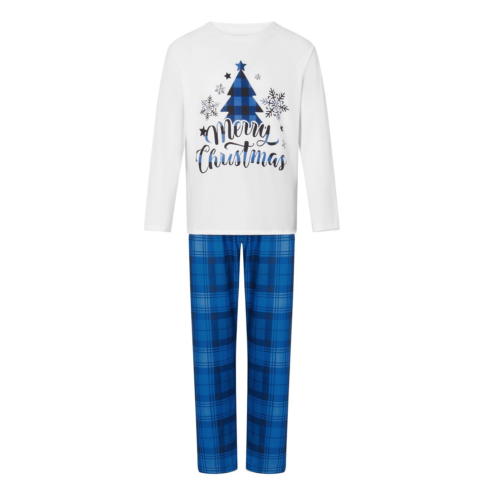 Christmas Cotton Pajama Set, Parent-child Matching Print