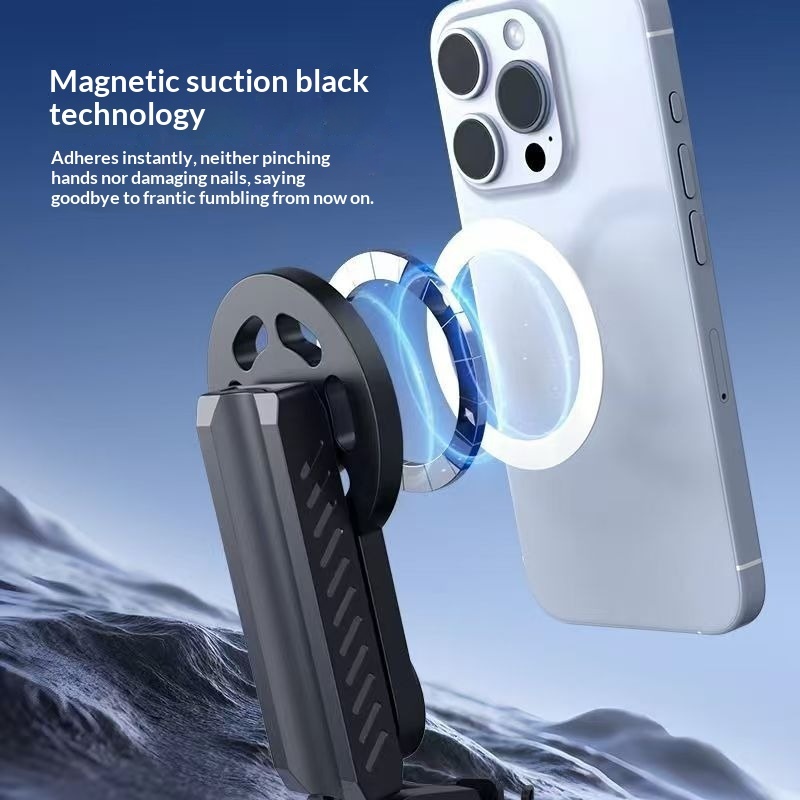 Mini Phone Selfie Stick Magnetic Holder