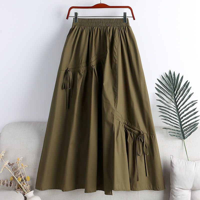Mid Length Full-skirted A-line Dress