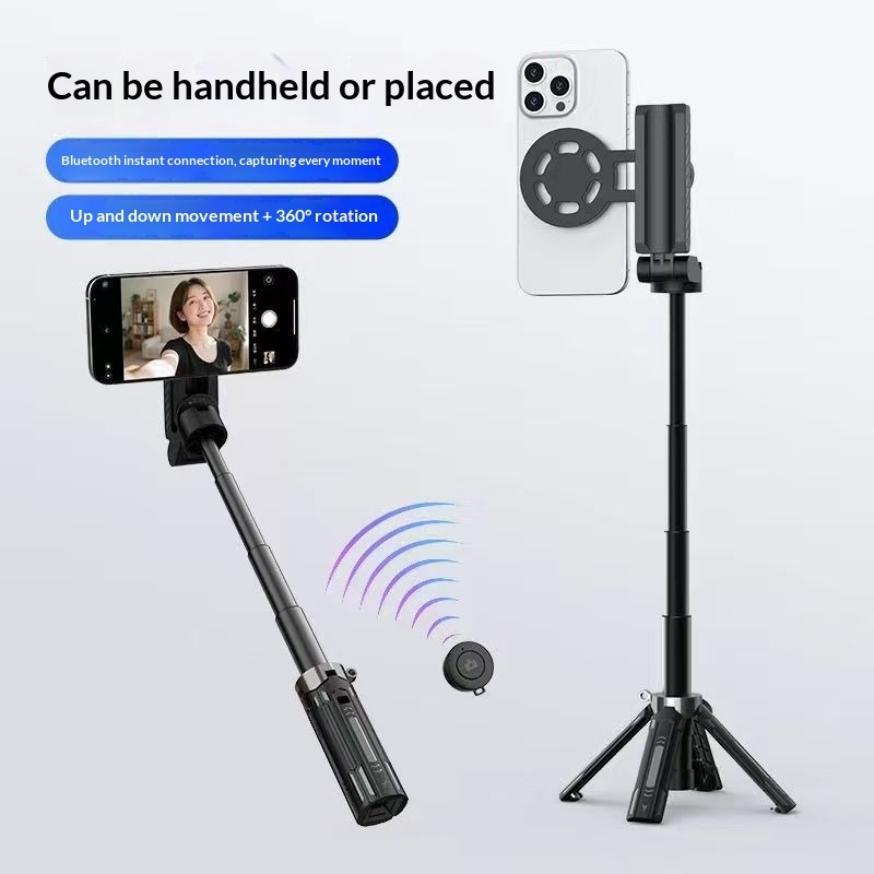 Mini Phone Selfie Stick Magnetic Holder