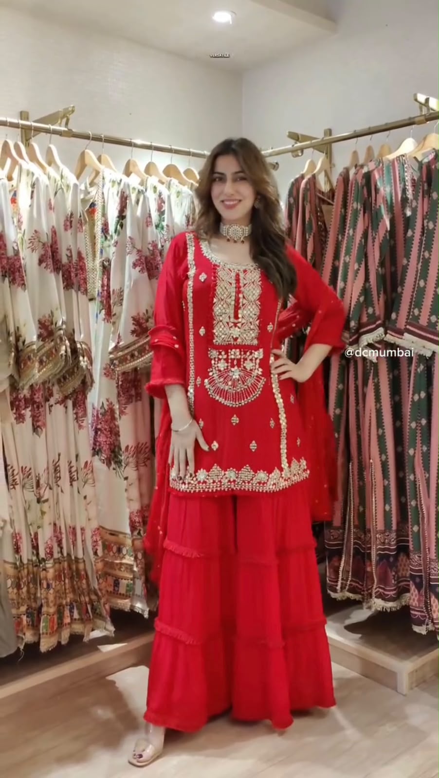 Designer Sharara Set
