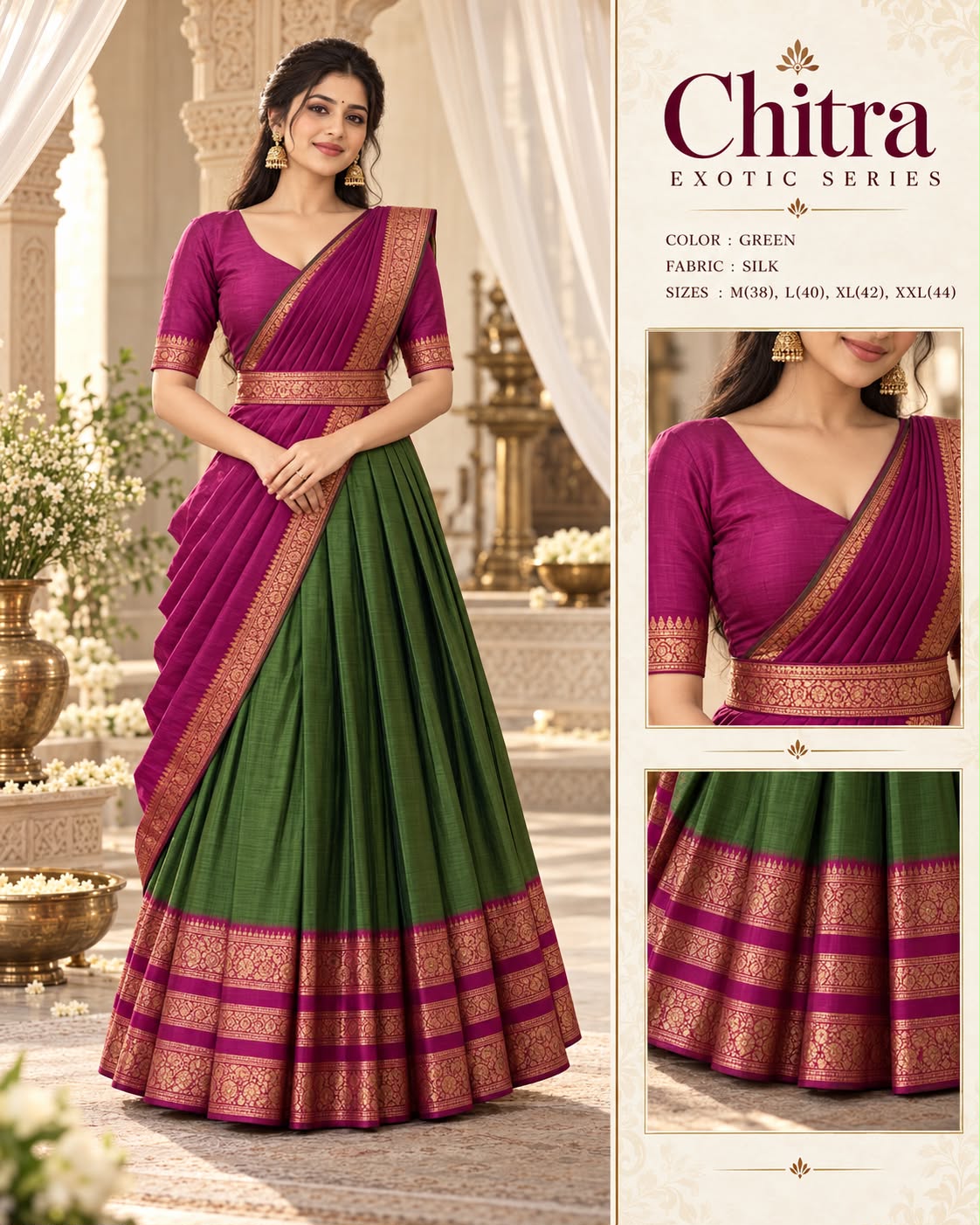 South Indian Traditional Lehanga_Collections