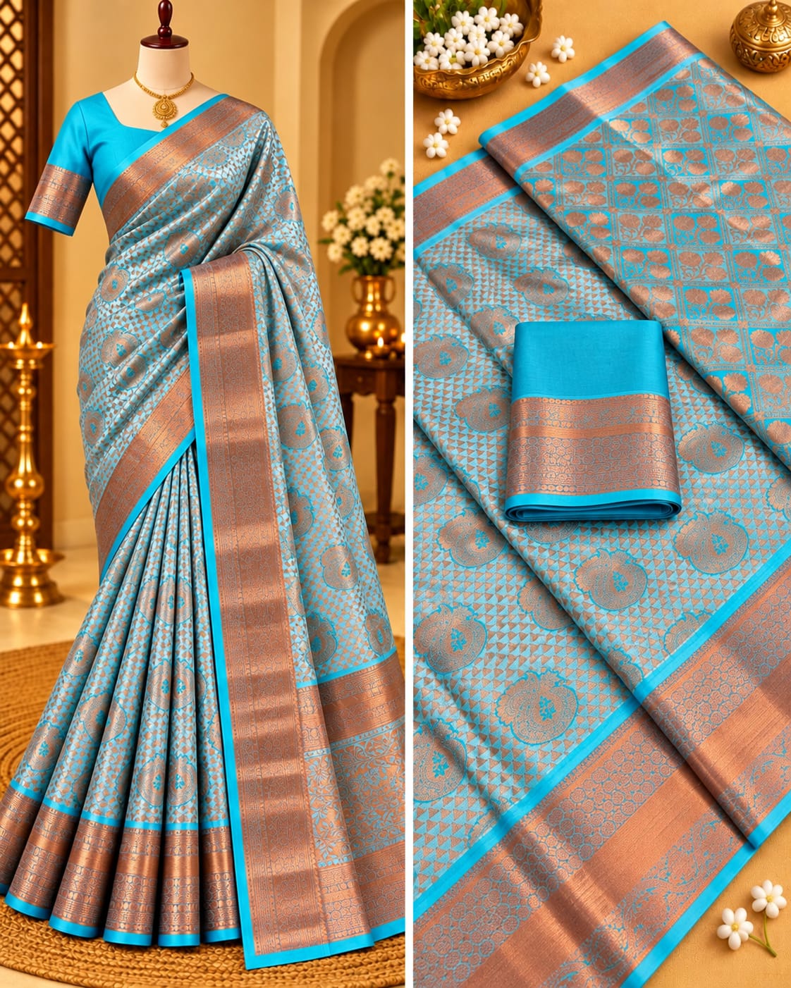 SAMUTHRIKA BRIDAL SAREE COLLECTIONS 