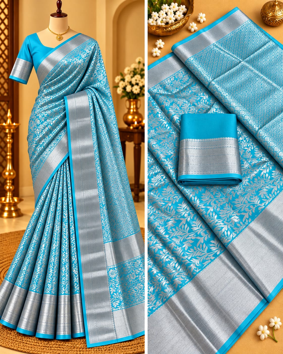 SAMUTHRIKA BRIDAL SAREE COLLECTIONS 