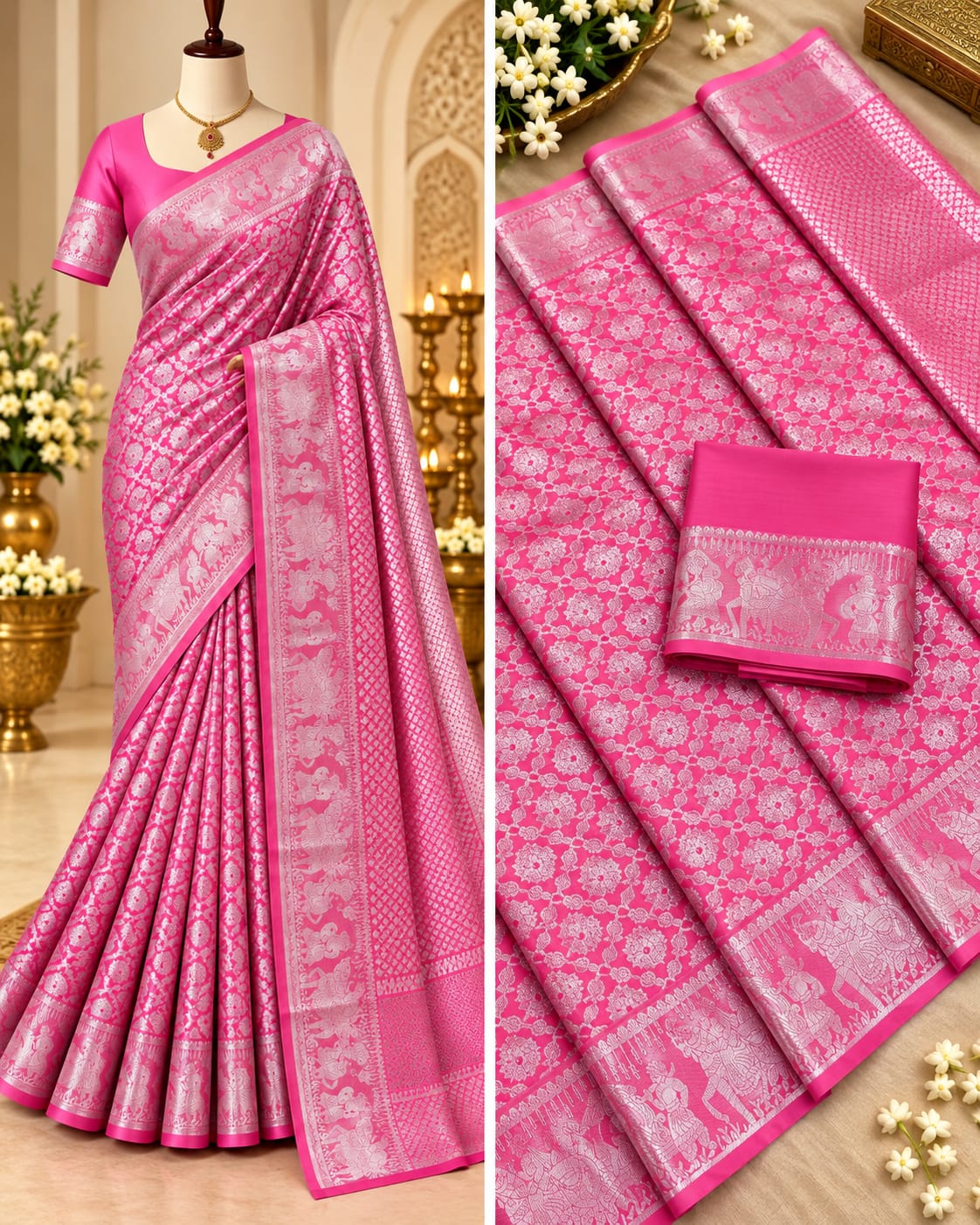 SAMUTHRIKA BRIDAL SAREE COLLECTIONS 