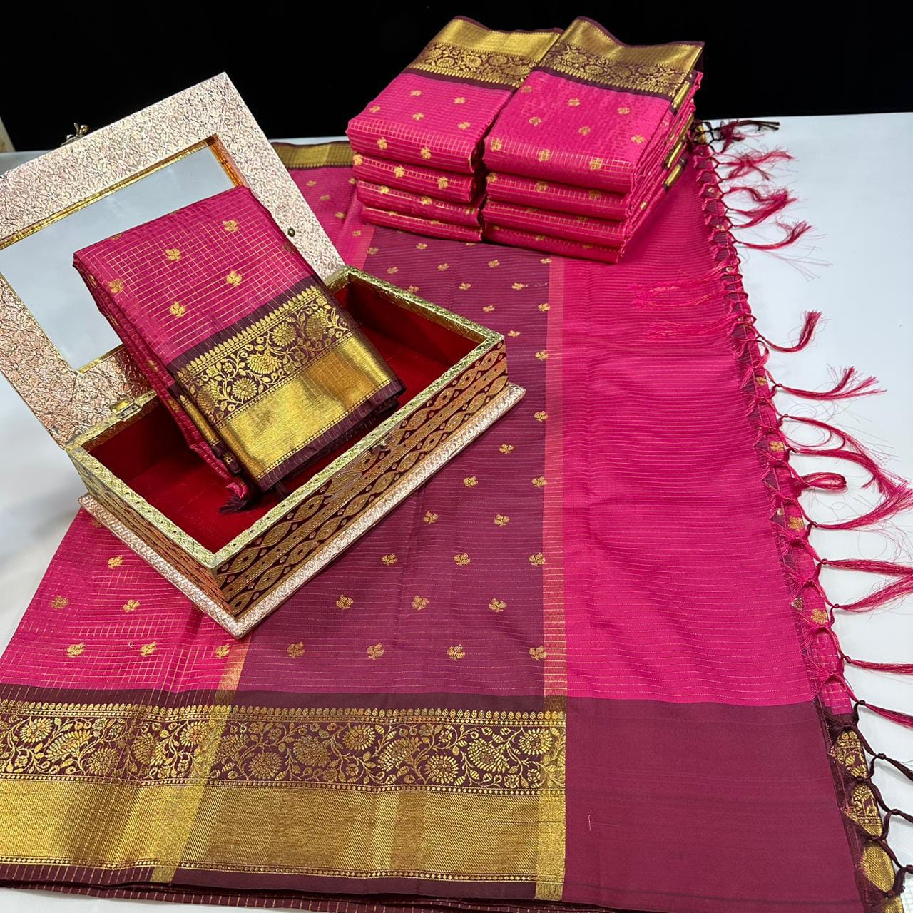 Silk Sarees _Kanchipuram Silk Sarees_ Trendy New Arrival