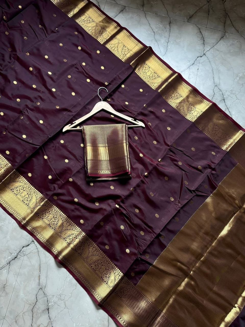 Banarasi Semi Katan Semi Silk Sarees